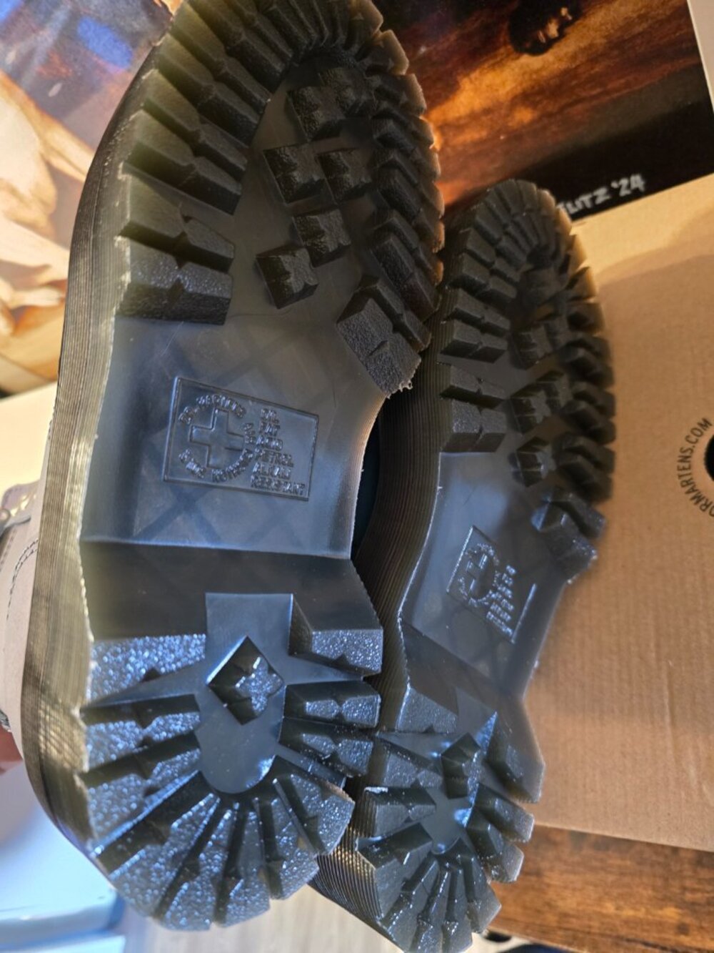 Dr. Martens Jadon II Hardware HDW Platforms Deep Blue Women's Sz 6 US NEW - Picture 9 of 16